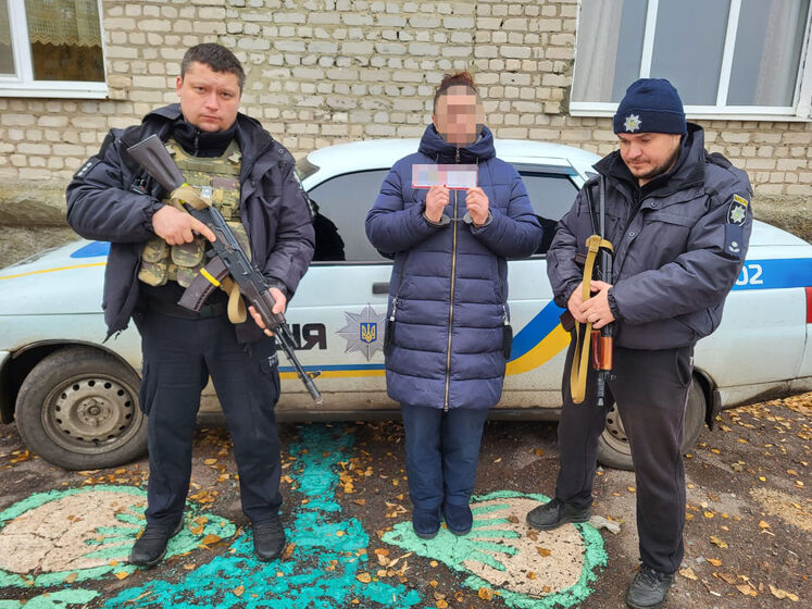 В Харьковской области задержали бывшую полицейскую, которая поступила на службу к оккупантам 