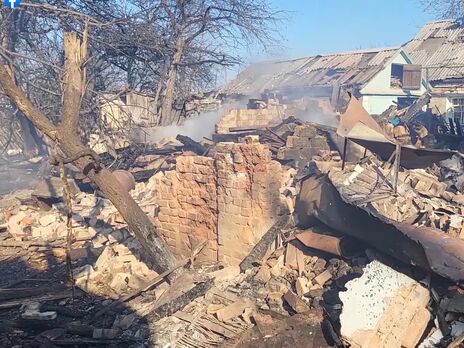 В результате обстрела оккупантами Часового Яра полностью уничтожены четыре дома, частично не менее 16, отметили в полиции Донецкой области