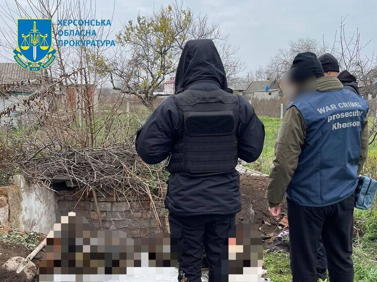 Правоохоронці виявили у Бериславському районі Херсонської області останки цивільних, які загинули під час окупації