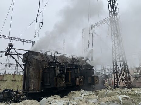 Российская атака 15 ноября сильно разрушила объекты генерации и системы передачи электроэнергии в Украине