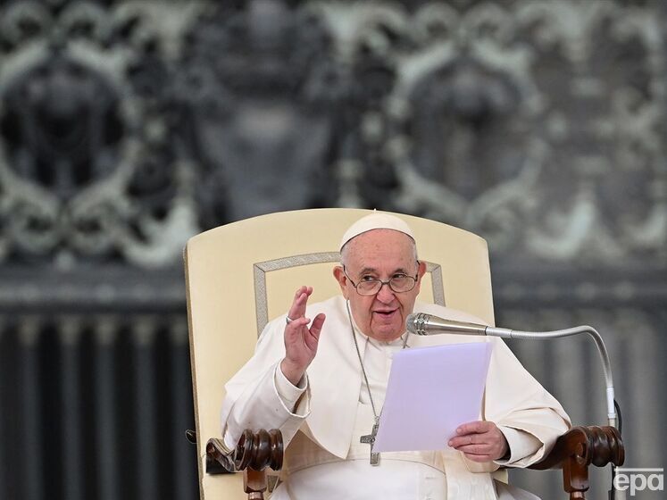 Папа римський заявив, що готовий бути посередником у переговорах між Україною та РФ
