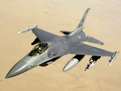 Літак, який розбився, є аналогом американського F-16 (на фото)