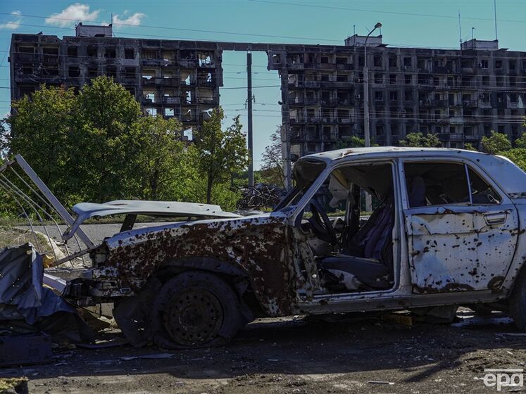 Російські ЗМІ повідомили про вибух автомобіля біля окупаційної "адміністрації" в Маріуполі