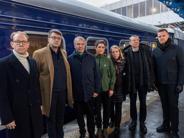До Києва прибули міністри закордонних справ Латвії, Естонії, Литви, Фінляндії, Ісландії, Норвегії та Швеції