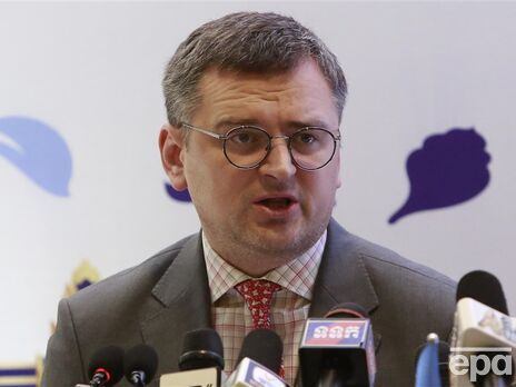 Кулеба (на фото) сказал, что Лаврову нечего делать на встрече глав МИД стран участниц ОБСЕ, так как РФ лишь имитирует переговоры и дипломатию