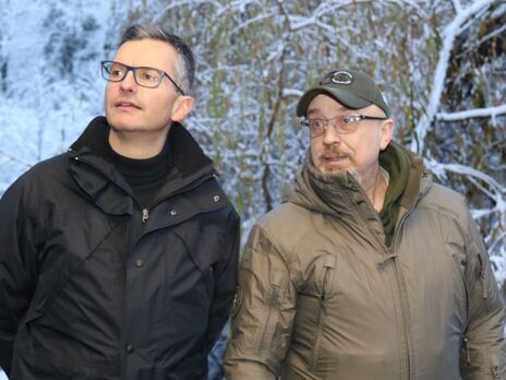 Резников (справа) 28 ноября в Киеве провел встречу с Шарецом