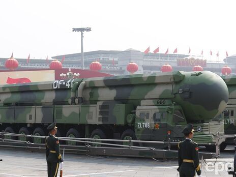 В 2021 году Китай провел 135 испытаний баллистических ракет