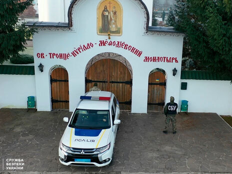 СБУ об обысках в монастыре Мукачевской епархии УПЦ МП: Монахини призывали к 