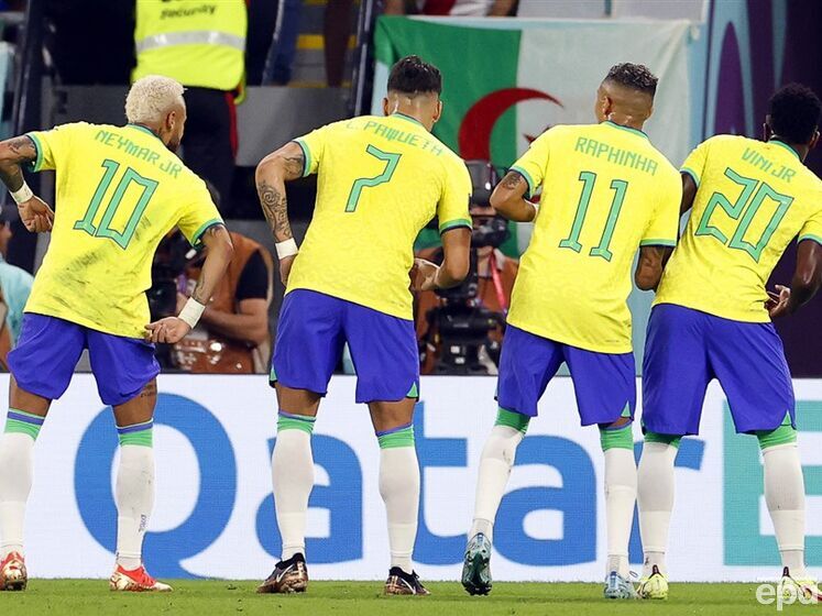 Збірна Бразилії розгромила Південну Корею і вийшла до чвертьфіналу чемпіонату світу з футболу