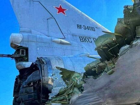 Россияне утверждают, что военные самолеты были "незначительно повреждены"