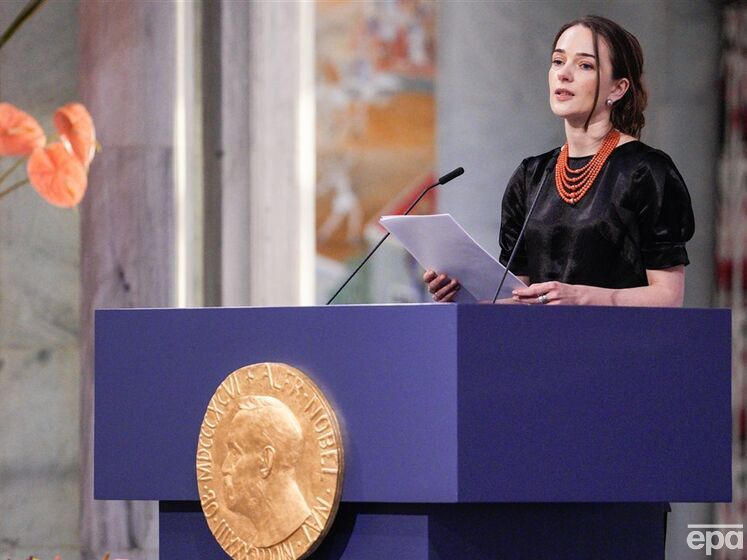 "Щоб підтримати Україну, досить просто бути людиною". Про що говорила представниця України на врученні Нобелівської премії миру