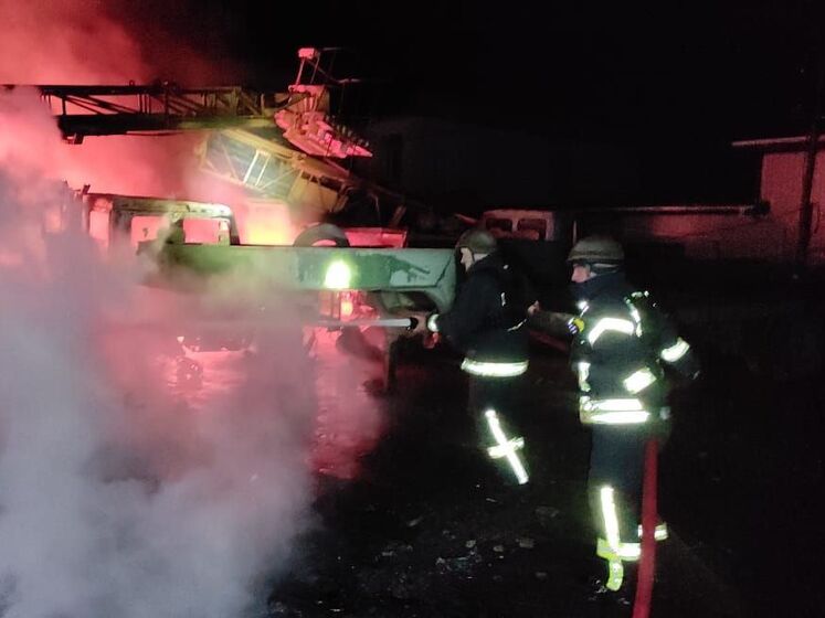 Ночь в Херсонской области: более 50 обстрелов и два пожара в жилых домах
