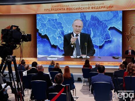 Путін не планує підбивати підсумків 2022 року на великій пресконференції, яку традиційно проводили у грудні
