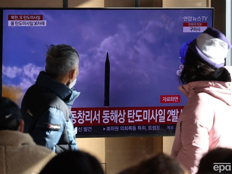Північна Корея запустила ще дві балістичні ракети