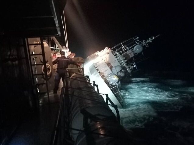 В Сиамском заливе затонул военный корабль Таиланда. 31 моряк пропал без вести
