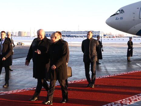 Путін прибув до Мінська на Іл-96