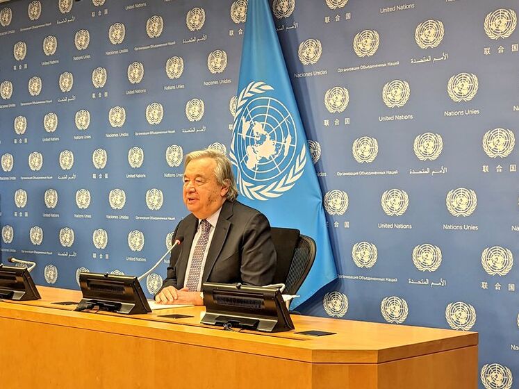 Гутерриш заявил, что ООН "не отступит от стремлений к миру" в Украине