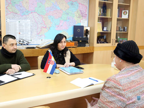 Представники МВС зустрілися з амбасадоркою Хорватії