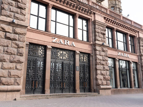 Триповерховий магазин Zara на Хрещатику був першим магазином Inditex в Україні