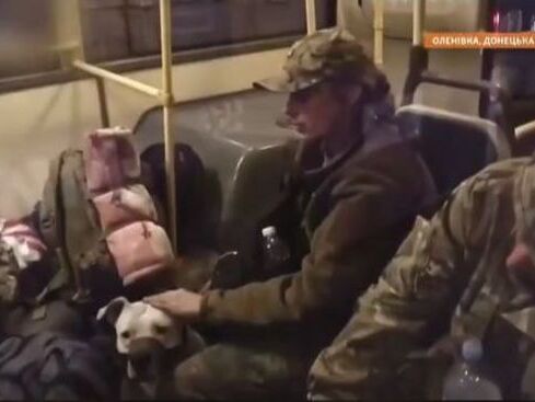 Україна разом із полоненими повернула додому відомого пса з "Азовсталі"