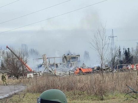 Будівля ПТУ-19 в окупованій Макіївці зазнала сильних руйнувань, зазначили росЗМІ