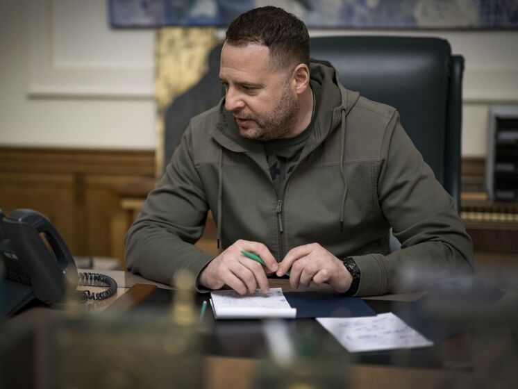 Єрмак обговорив із радником Байдена ситуацію на фронті й постачання оборонної допомоги Україні