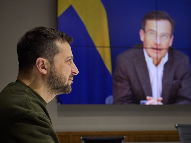 Зеленский заявил премьеру Швеции, что Украина рассчитывает начать переговоры о вступлении в ЕС в течение полугода