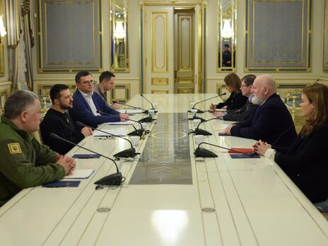 Тиммерманс и Зеленский встретились в Киеве сегодня