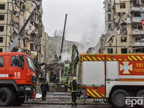 Після обвалення частини будинку у Дніпрі виявили тіла вже 30 загиблих