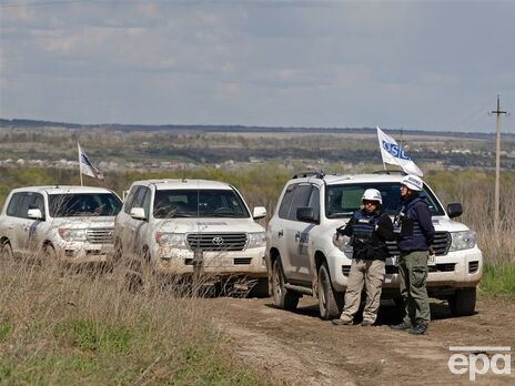 Украина в ОБСЕ заявила, что оккупанты угнали около 50 автомобилей миссии организации