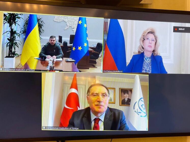 Омбудсмени України, РФ і Туреччини провели онлайн-переговори, серед тем – обмін пораненими