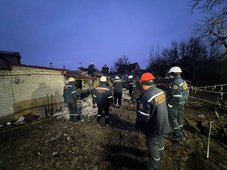 В Запорожской области в результате обстрелов нескольких районов пострадал человек – секретарь горсовета