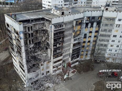 В Украине повреждены или разрушены, по данным правительства, 150 тыс. домов