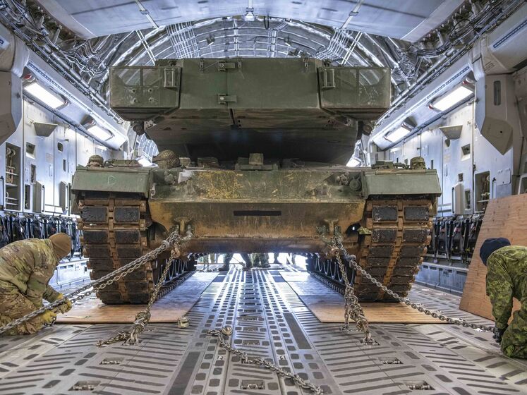 Канада доправила в Україну перший Leopard 2. Резніков відреагував: "Танкова коаліція збирається"