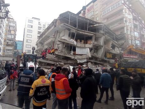 У ніч проти 6 лютого в Туреччині стався землетрус