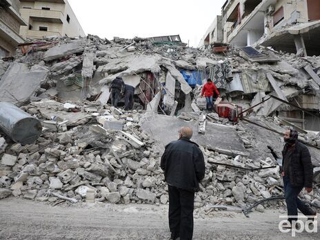 У Сирії внаслідок землетрусу дістало поранення 1315 людей