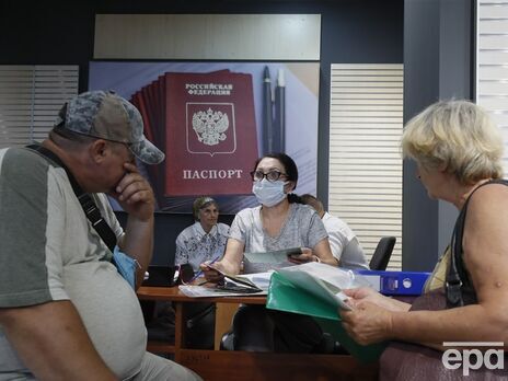 Паспортизацией украинцев оккупанты занялись в 2019 году