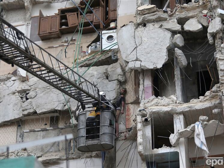 Кількість жертв землетрусу в Сирії зросла до 1293 осіб