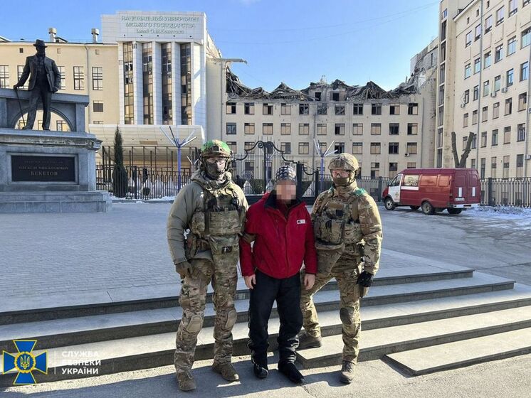 СБУ затримала підозрюваного в коригуванні російських обстрілів Харкова