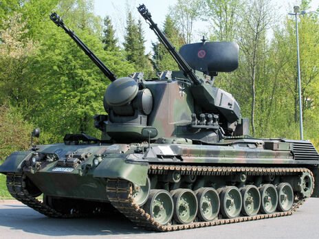 Германия предоставила Украине уже 32 зенитные установки Gepard