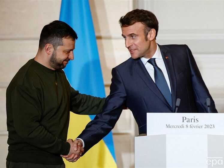Макрон: Україна може розраховувати на Францію, Росія не може і не має перемогти