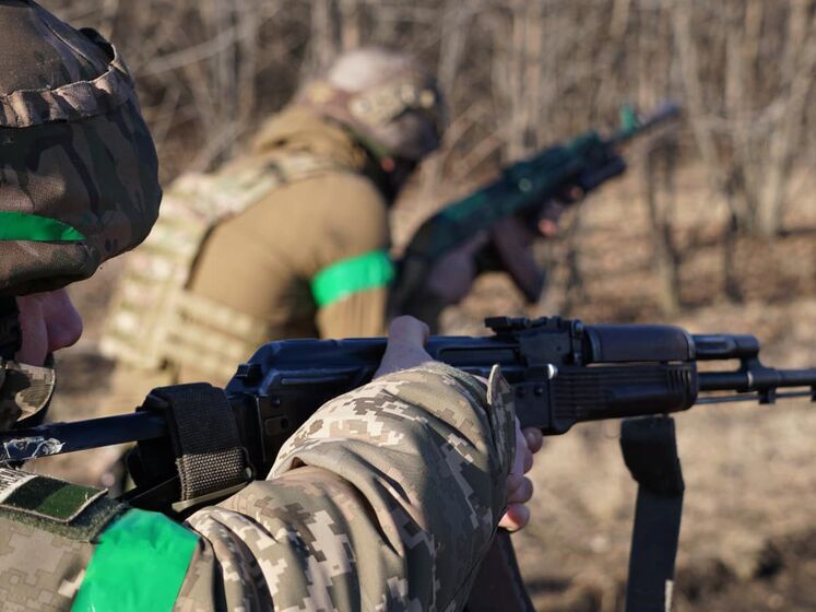 Украинские пограничники отбили атаку россиян возле Бахмута. Видео