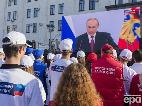 Путін вийде до народу 22 лютого, щоб "розігріти" росіян перед новою мобілізацією, переконані в ГУР МО