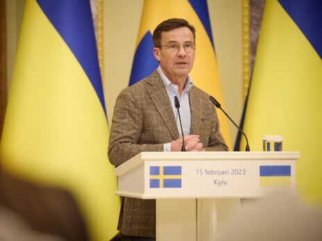 Война РФ против Украины это также война против общей европейской безопасности, отметил Кристерссон