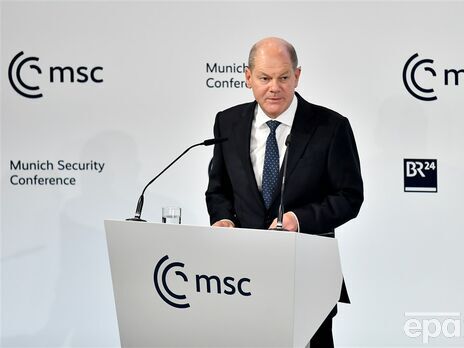 Шольц виступив на Мюнхенській конференції з безпеки