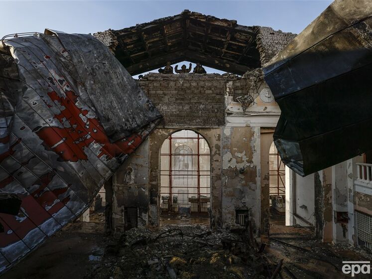Оккупанты продолжают демонтаж драмтеатра в Мариуполе – горсовет