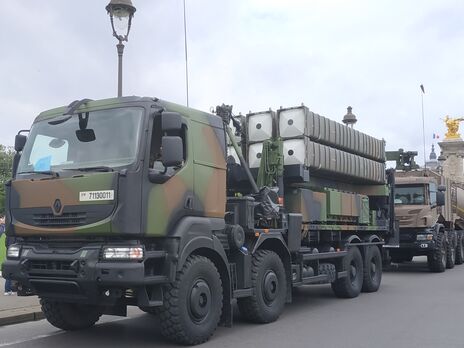 В новом пакете военной помощи для Украины есть ЗРК SAMP-T, а также и другие системы ПВО Skyguard и Spada, отметила Мелони