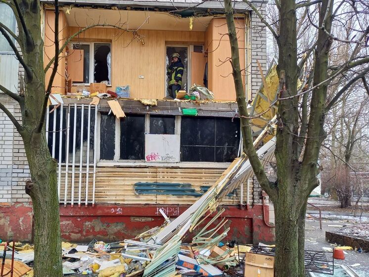 В Запорожье в жилом доме произошел взрыв газа, пострадала пожилая женщина