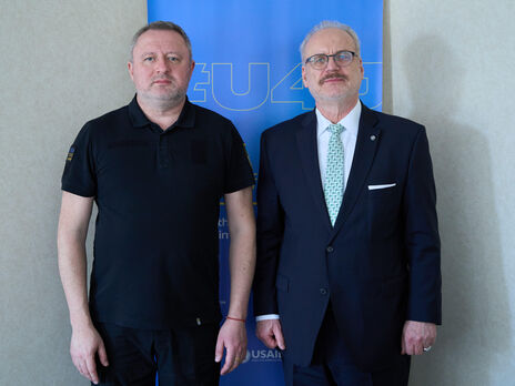 Генпрокурор України зустрівся із президентом Латвії у Львові