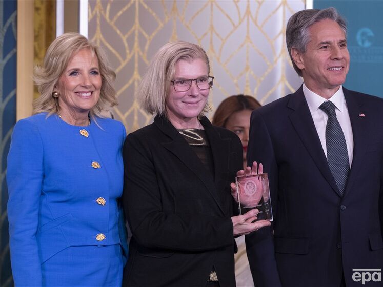 Блінкен і Джилл Байден вручили Тайрі премію "Відважні жінки"